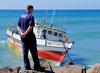 The Coast Guard will issue you a citation if you fail to follow these regulations.