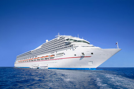 If you are injured on a cruise ship like this one, contact a Cruise Accident Lawyer.