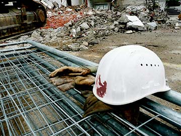 This picture shows a construction site. Construction sites in can use injuries. Call a Workers' Compensation Lawyer if you are injured on the job.